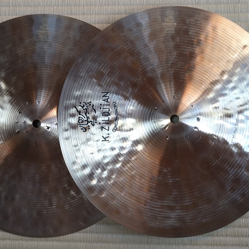 Zildjian コンスタンティノープル　１４”　ハイハットセットの画像